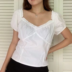 ASOS Pimkie white milkmaid too